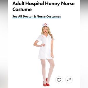 Small Zip up Nurse dress costume